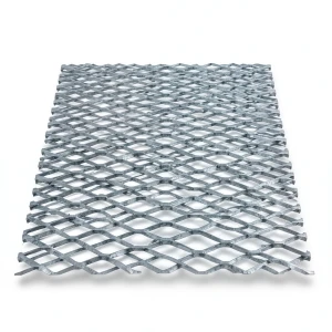Galvanised Steel Expanded Metal Mesh Bahri Thickness 1.5 mm Width 1.22 m Length 3 m