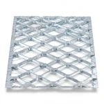 Galvanised Steel Expanded Metal Mesh Thickness 1.2 mm Width 1.22 m Length 3 m