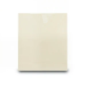 Glossy Porcelain Tiles 75x75 cm, Cream Color, Flash Model