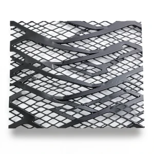 Hot Rolled Expanded Metal Mesh Momawaj Thickness 2.3 mm Size 1.22×2 meter