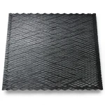 Hot Rolled Expanded Metal Mesh Thickness 2.3 mm Size 1.22×1 meter Black Steel