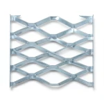 Galvanised Steel Expanded Metal Mesh Bahri 2.7 mm Thickness 1.22 m Width 3 m Length