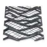 Hot Rolled Expanded Metal Mesh Momawaj Thickness 2.3 mm Size 1.22×2 meter
