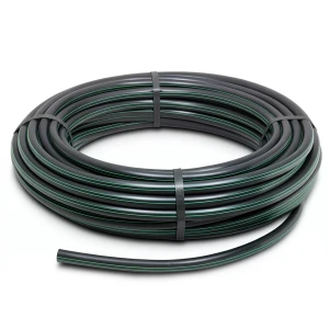 لفة أنابيب بلاستيك HDPE ضغط 6 بار PE 80 قطر خارجي 63 مم SDR 22 لون أسود