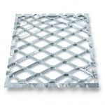 Galvanised Steel Expanded Metal Mesh Bahri Thickness 2 mm Width 1.22 m Length 3 m