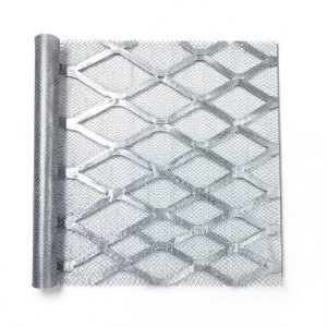 Galvanised Steel Expanded Metal Mesh Bahri 2.3 mm Thickness 1.22m Width 3m Length | Bait Al Tatawor