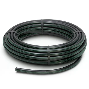 HDPE Polyethylene Plastic Coil Pipe Pressure 6 Bar PE 80 Size OD 140 mm SDR 22 Black