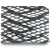 شبك ممدد بقلاوة حديد اسود مموج سمك 2.7 مم مقاس 1.22×1 متر - Image 1