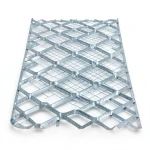 Galvanised Steel Expanded Metal Mesh Bahri 2.7 mm Thickness 1.22 m Width 3 m Length