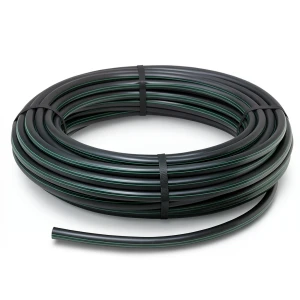 لفة أنابيب HDPE ضغط 6 بار PE 80 قطر خارجي 40 مم SDR 22 لون أسود