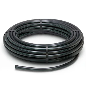 لفة أنابيب بلاستيك HDPE ضغط 6 بار PE 80 قطر خارجي 125 مم SDR 22 لون أسود