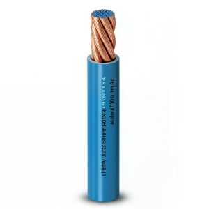 Stranded Single Wire 16mm² 450/750volts Copper Conductor PVC Insulation, Blue | Al Fanar