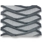 Hot Rolled Expanded Metal Mesh Momawaj Thickness 2.8 mm Size 1.22×2 meter