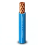 Stranded Single Wire 35sq mm 450/750V Copper Conductor PVC Insulated, Blue | Al Fanar