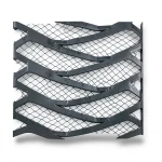 Hot Rolled Expanded Metal Mesh Momawaj Thickness 2.8 mm Size 1.22×2 meter