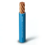 Stranded Single Electrical Wire 50mm 450/750volts Copper Conductor PVC Insulated, Blue | Al Fanar