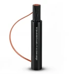 Copper Electrical Stranded Wire 4mm 450/750V PVC Insulated Black | Al Fanar