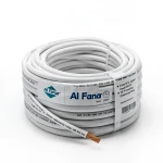 THHN/THWN Copper Cable PVC 105°C Insulation Size 3.31 mm² Diameter 3.1 mm 600 Volt Length 250 Ft White | Al Fanar