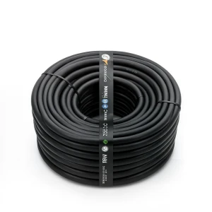 كابل نحاس THHN/THWN معزول PVC 105 درجة مئوية مقاس 2.08 مم² 600 فولت طول 250 قدم أسود PVC 105 | شركة الفنار