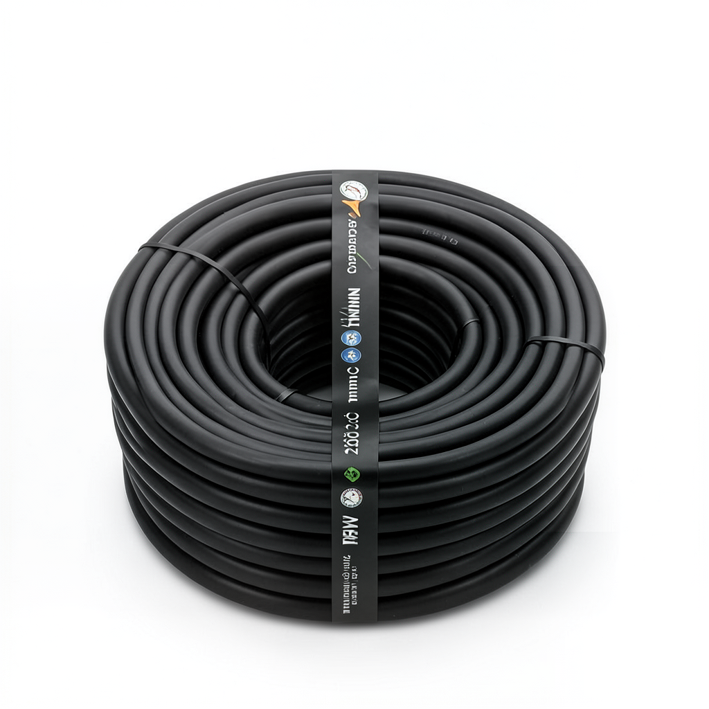 كابل نحاس THHN/THWN معزول PVC 105 درجة مئوية مقاس 2.08 مم² 600 فولت طول 250 قدم أسود PVC 105 | شركة الفنار