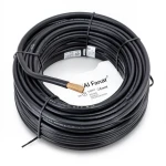 Copper Stranded Wire Coil 6mm2 450/750V PVC Insulation, Black | Al Fanar
