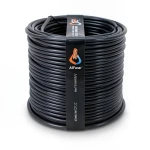 Copper Stranded Wire Coil 2.5mm2 450/750V PVC Sheathing, Black | Al Fanar