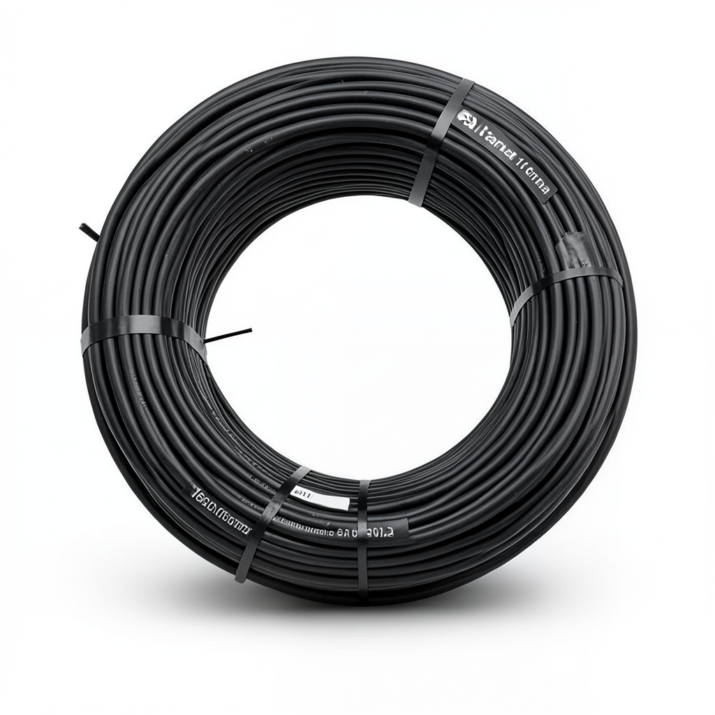 Copper Stranded Wire Coil 16mm2 450/750V PVC Sheathing Black | Al Fanar