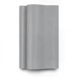 Plain Wall Decoration Grey Color Length 10m Width 0.53m Model No. 17972