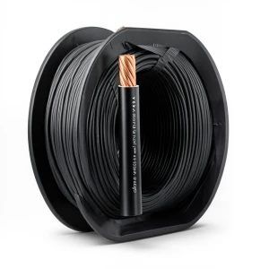 Copper Stranded Wire Coil 6mm2 450/750V PVC Insulation, Black | Al Fanar