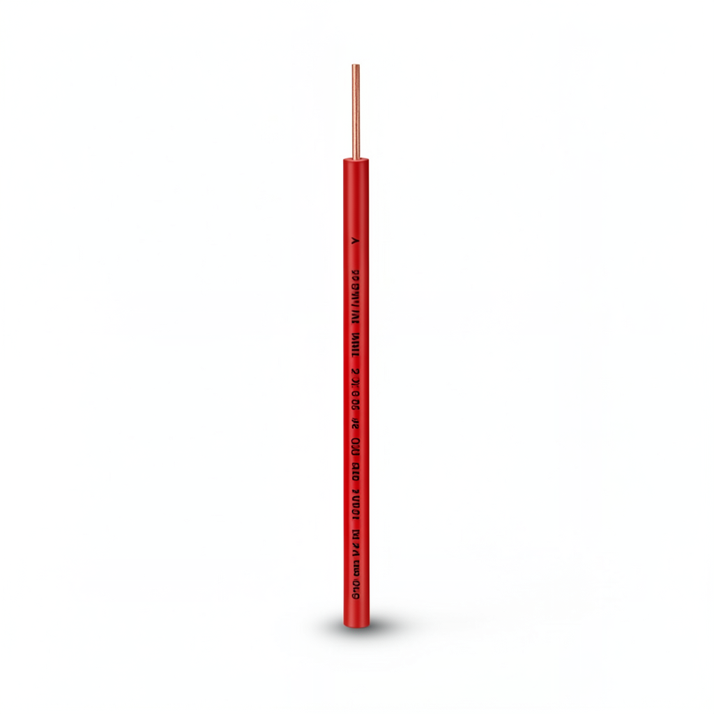 THHN/THWN Copper Cable 2.08 mm² 600 Volt PVC 105°C Insulation Red, 500 Feet | Al Fanar