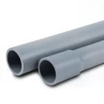 UPVC Pipes Nominal Pressure 6 Bar Outside Diameter 40 mm Thickness 1.80 mm Gray