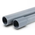 UPVC Pipes Nominal Pressure 6 Bar Outside Diameter 110 mm Thickness 3.20 mm Gray