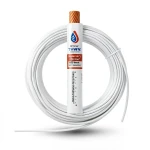 THHN/THWN Copper Cable PVC 105°C Insulation 2.08 mm² 600 Volt 300 Feet White | Al Fanar