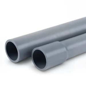 UPVC Pipes Nominal Pressure 6 Bar Outside Diameter 50 mm Thickness 1.80 mm Gray