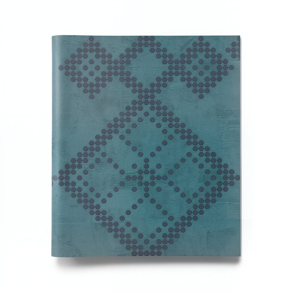 Italian Wallpaper Blue-Green 10m x 0.73m, Model Z90047
