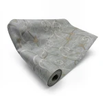 Classic Wallpaper Length 10m, Width 0.73m, Gray Color, Model 81003