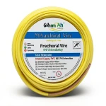 لفة سلك كهرباء 6 مم NYA 450/750 فولت، نحاس مجدول، معزول PVC 90°C، أصفر | شركة كابلات الشرقية للصناعة