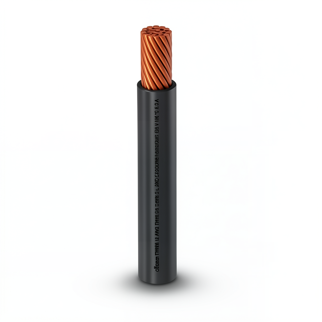 THHN/THWN Copper Cable PVC 105°C Insulation 3.31 mm² Diameter 3.1 mm 600 V 300 Ft Black | Al Fanar