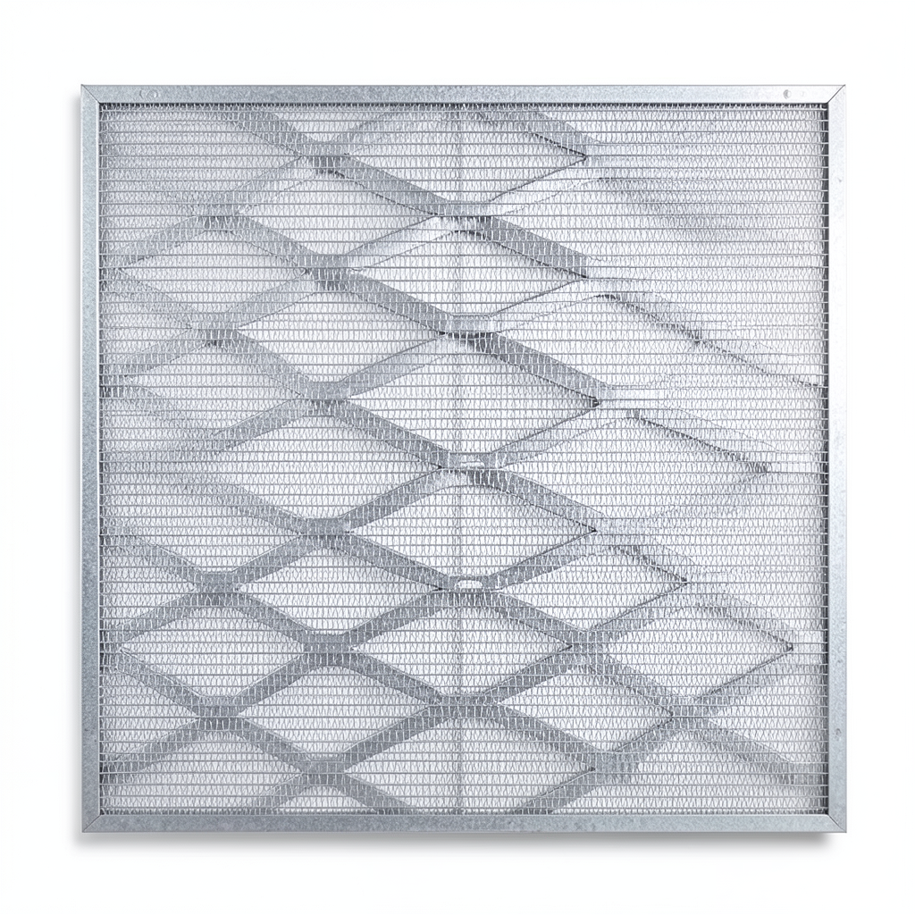 Galvanised Steel Expanded Metal Mesh Bahri 1.2 mm Thickness 1.22 m Width 4 m Length