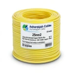 لفة سلك كهرباء 25 مم2 NYA نحاس مجدول 450/750 فولت عزل PVC 90°C أصفر | شركة كابلات الشرقية للصناعة
