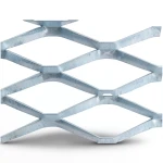 Galvanised Steel Expanded Metal Mesh Bahri 1.5 mm Thickness 1.22 M Width 4 M Length