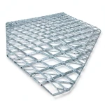 Galvanised Steel Expanded Metal Mesh Bahri 1.5 mm Thickness 1.22 M Width 4 M Length