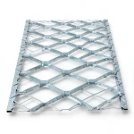 Galvanised Steel Expanded Metal Mesh Bahri Thickness 2.7 mm Width 1.22 m Length 4 m