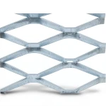 Galvanised Steel Expanded Metal Mesh Bahri 1.2 mm Thickness 1.22 m Width 5 m Length