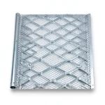 Galvanised Steel Expanded Metal Mesh Bahri Thickness 1.7 mm Width 1.22 m Length 5 m