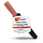 لفة سلك كهرباء 120 مم NYA 450/750 فولت، نحاس مجدول، عزل PVC 90°C، اسود | شركة كابلات الشرقية للصناعة