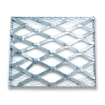 Galvanised Steel Expanded Metal Mesh Bahri Thickness 1.7 mm Width 1.22 m Length 5 m