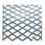 Galvanised Steel Expanded Metal Mesh Bahri Thickness 1.2 mm Width 1.22 m Length 6 m
