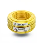 سلك 1.5 مم NYA 450/750 فولت، نحاس مجدول، عزل PVC 90°C، أصفر | شركة كابلات الشرقية للصناعة