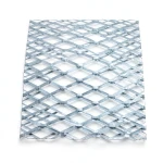Galvanised Steel Expanded Metal Mesh Bahri Thickness 1.5 mm Width 1.22 m Length 6 m